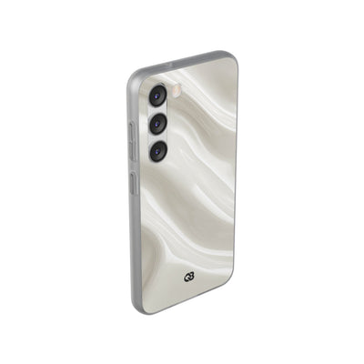 Liquid Enamel Fold · Lite Phone Case for Samsung · White