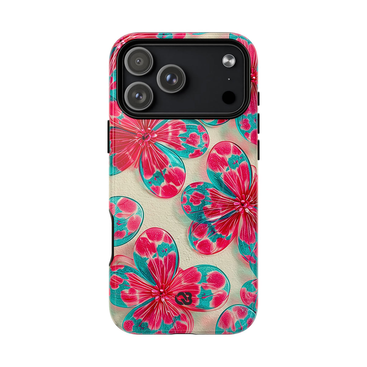 Lucite Jelly Bloom · Tough 2.0 Magnetic Phone Case for iPhone · Pink