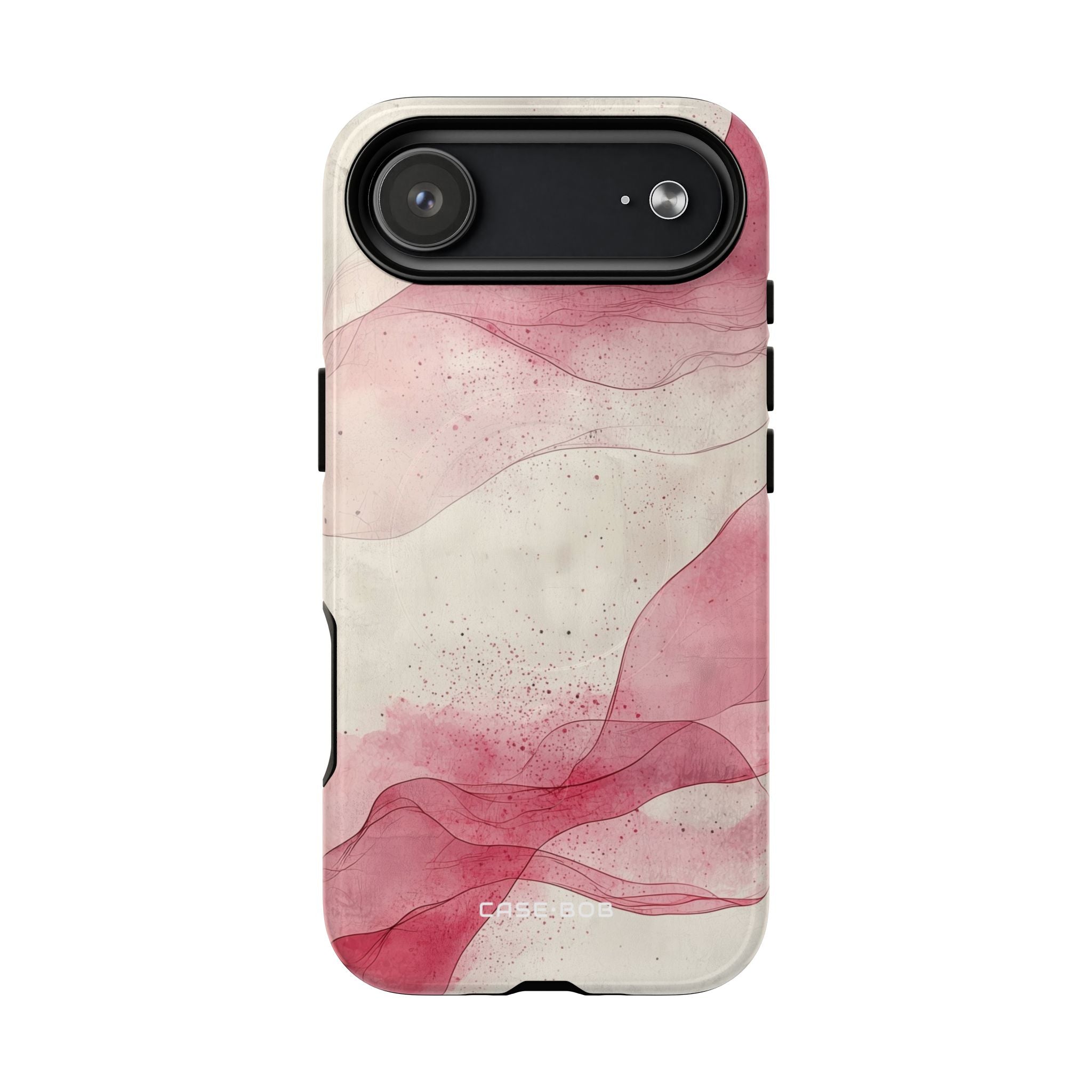 Crimson Waves iPhone 17 Air Case - Tough+ - CASE•BOB