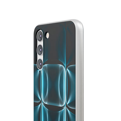 Cyan Core Matrix · Lite Phone Case for Samsung · Blue