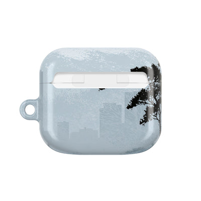 Misty Horizon · Hard Case for AirPods & AirPods Pro · Blue