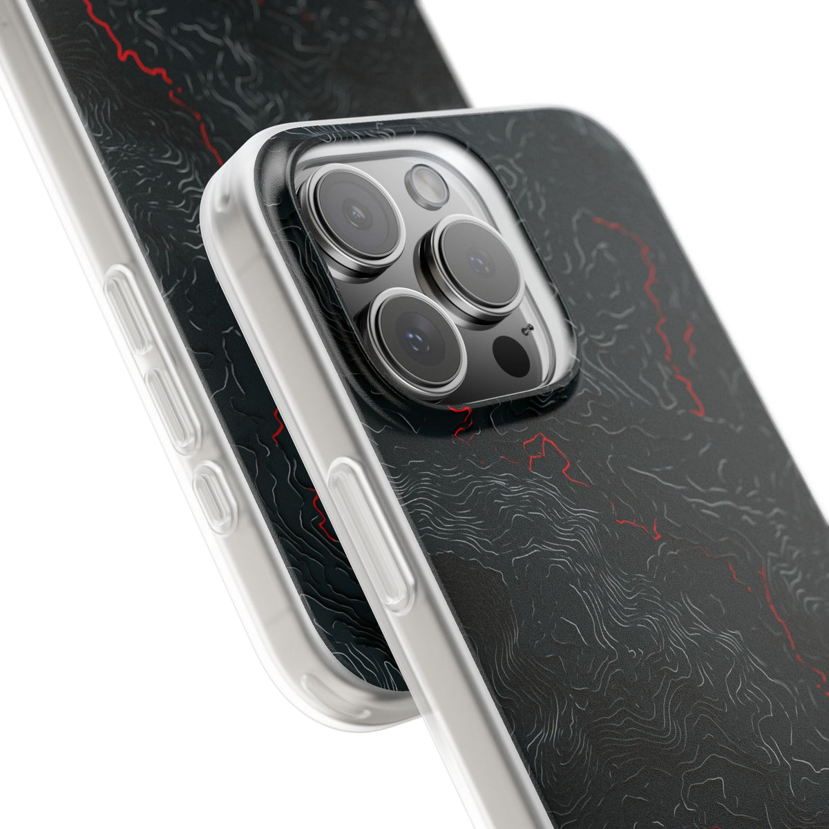 Crimson Rift · Lite Phone Case for iPhone ·  Black