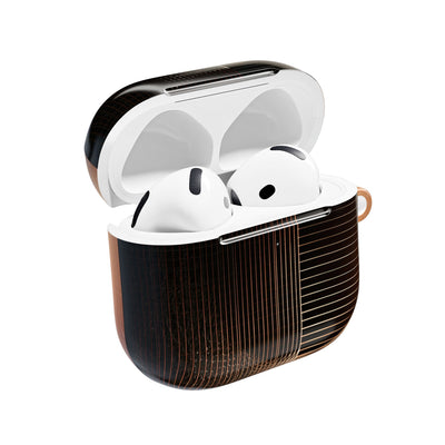 Amber Meridian · Hard Case for AirPods & AirPods Pro · Black