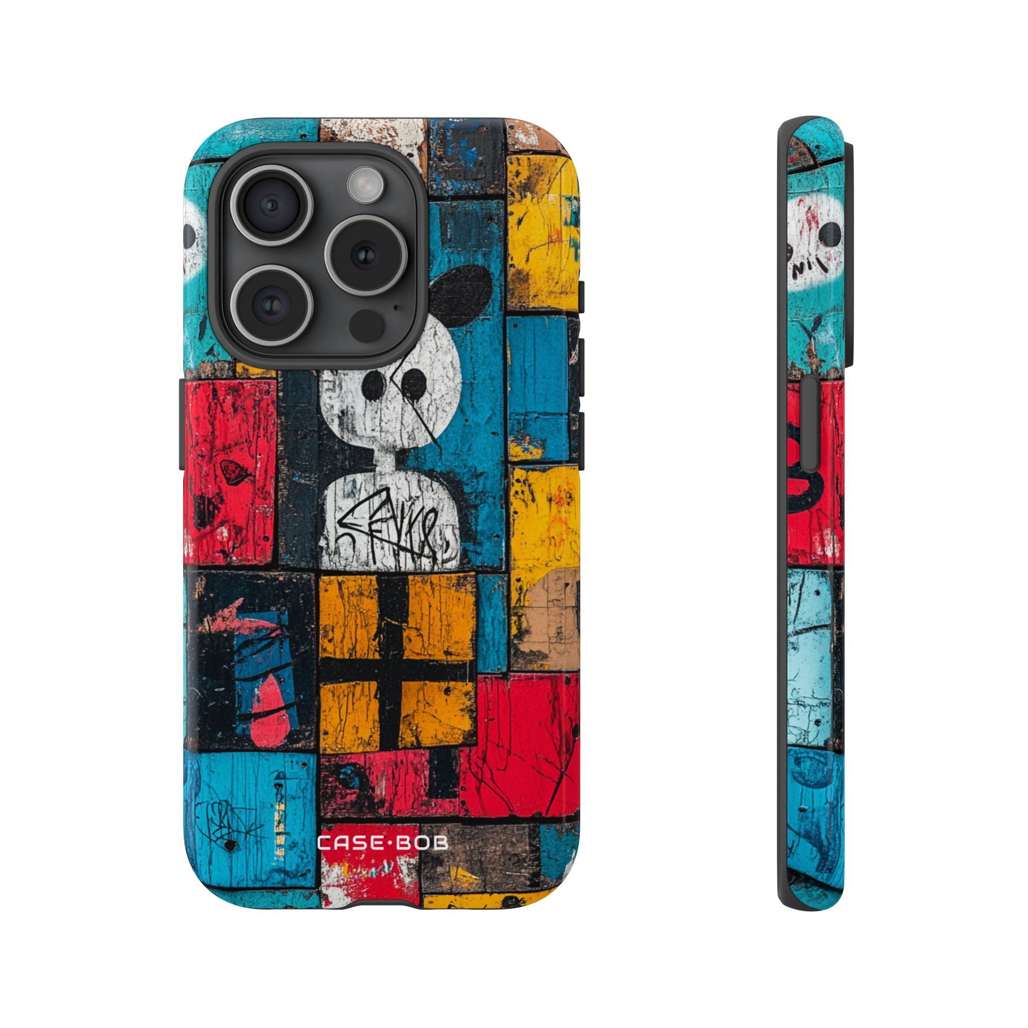 Mickey Mosaic iPhone 15 Pro Case - Tough