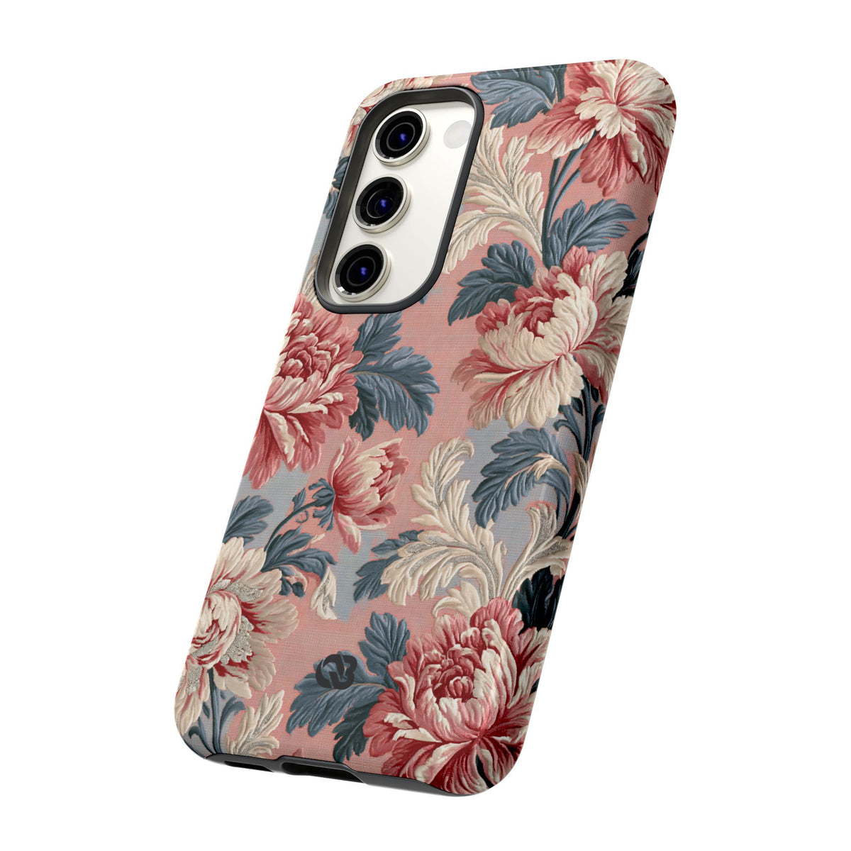 Blush Peony Jacquard · Tough Phone Case for Samsung · Pink