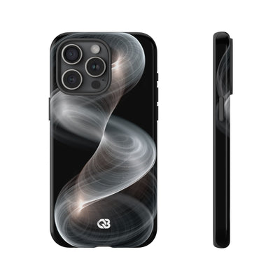 Luminous Vortex · Tough Phone Case for iPhone · Black