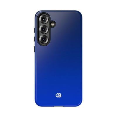 Blue Tough Phone Case for Samsung - Cobalt Depth Shift