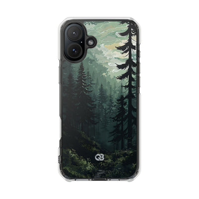 Misty Pine Shadow · Impact Phone Case for iPhone · Magsafe