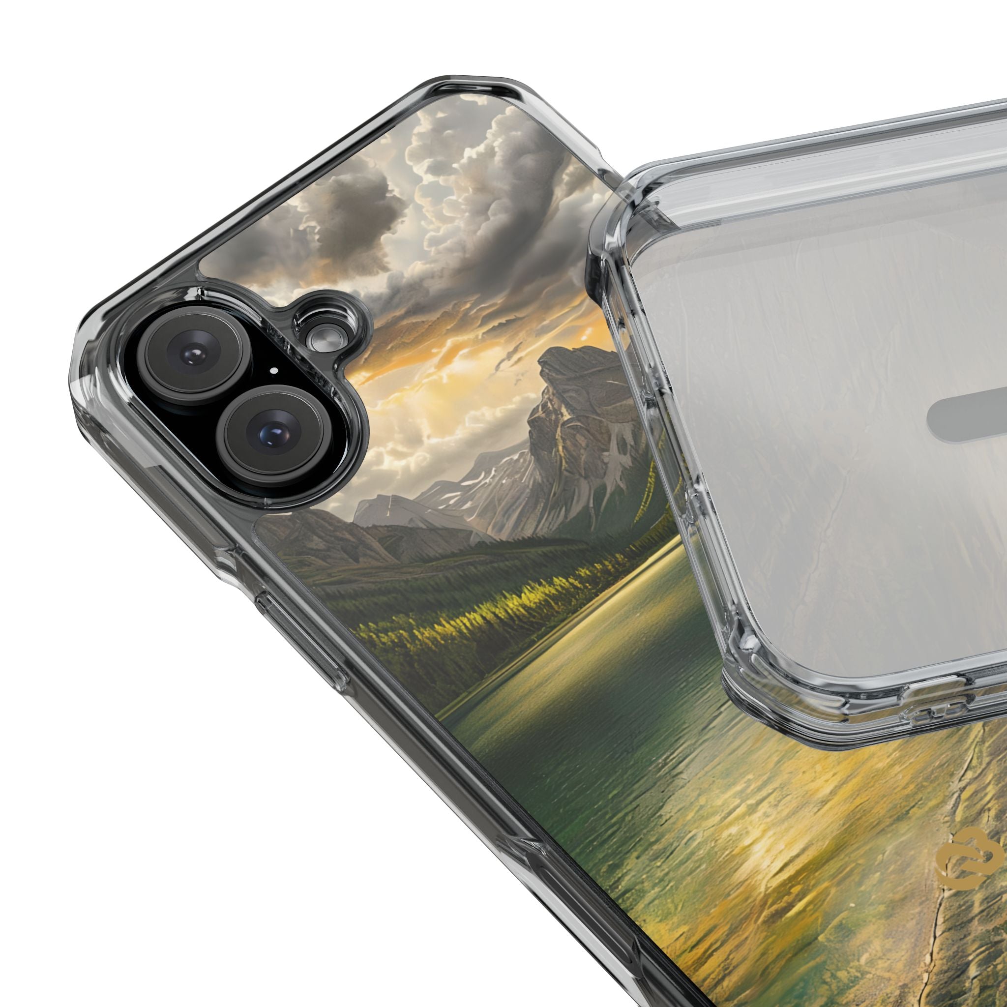 Gilded Mountain Lake · Impact Custodia per iPhone · Magsafe