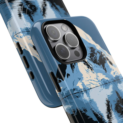 Blue Tough 2.0 Magsafe Phone Case for iPhone - Arctic Summit Mirror