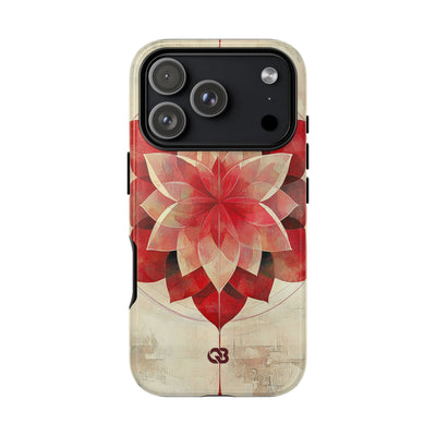 Crimson Petal Peak · Tough Phone Case for iPhone