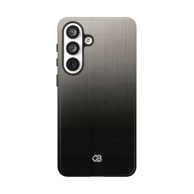 Grey Tough Phone Case for Samsung - Faded Sand Mesh