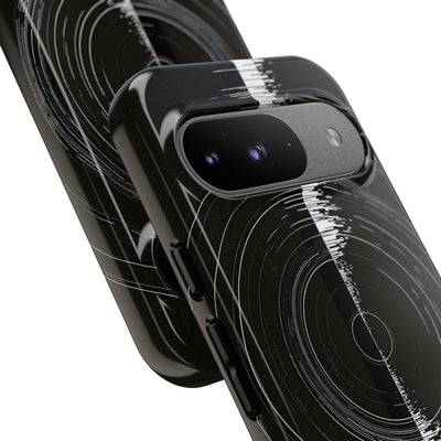 Black Tough Phone Case for Google Pixel - Obsidian Orbital Signal
