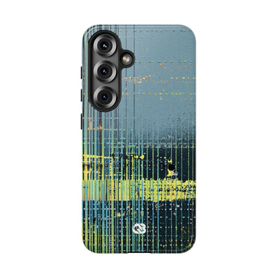 Acid Raster Circuit · Tough Phone Case for Samsung · Teal