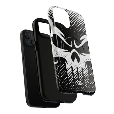 Phantom Halftone · Tough 2.0 Magnetic Phone Case for iPhone · Black