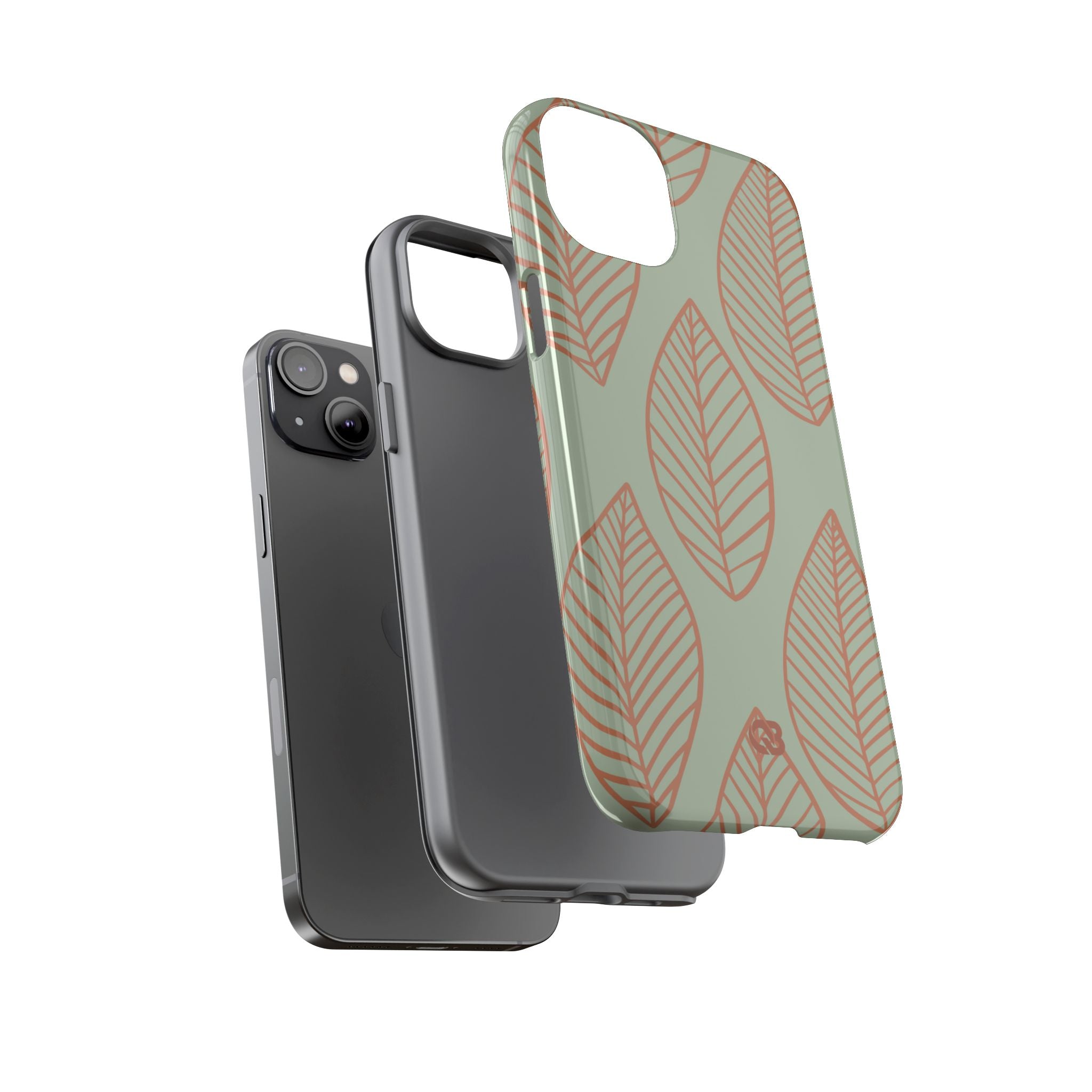 Sage Earth Leaves · Tough Phone Case for iPhone