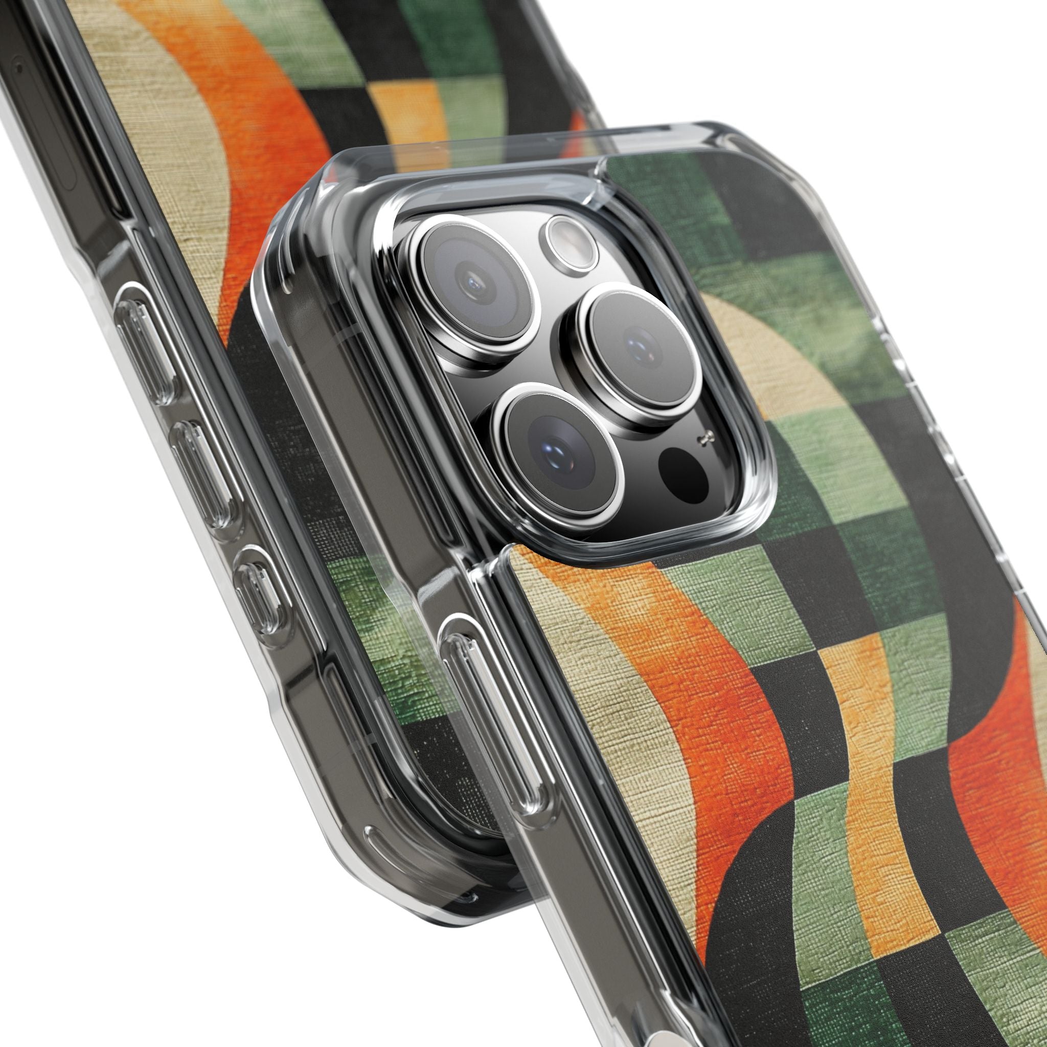 Burnt Orange Curve · Impact Handyhülle für iPhone · Magsafe