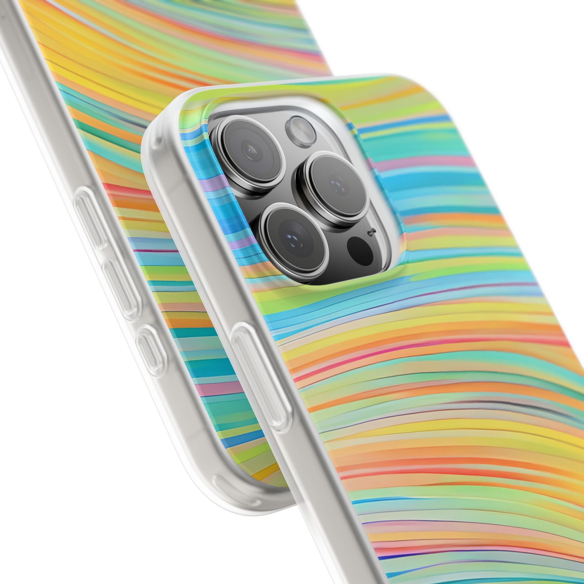 Prism Ribbon Flux · Soft Custodia per iPhone