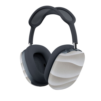 Sculpted Dune Relief · Hard Case for AirPods Max · White