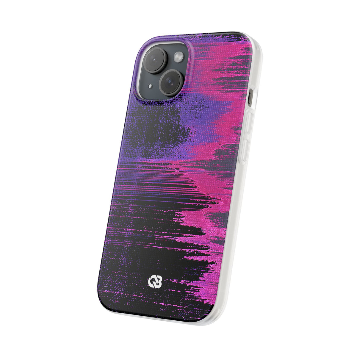 Neon Signal Shift · Lite Phone Case for iPhone ·  Purple