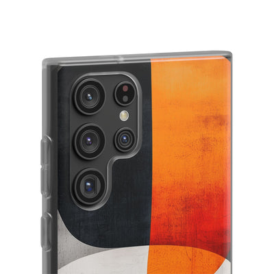 Burnt Amber Flow · Soft Phone Case for Samsung