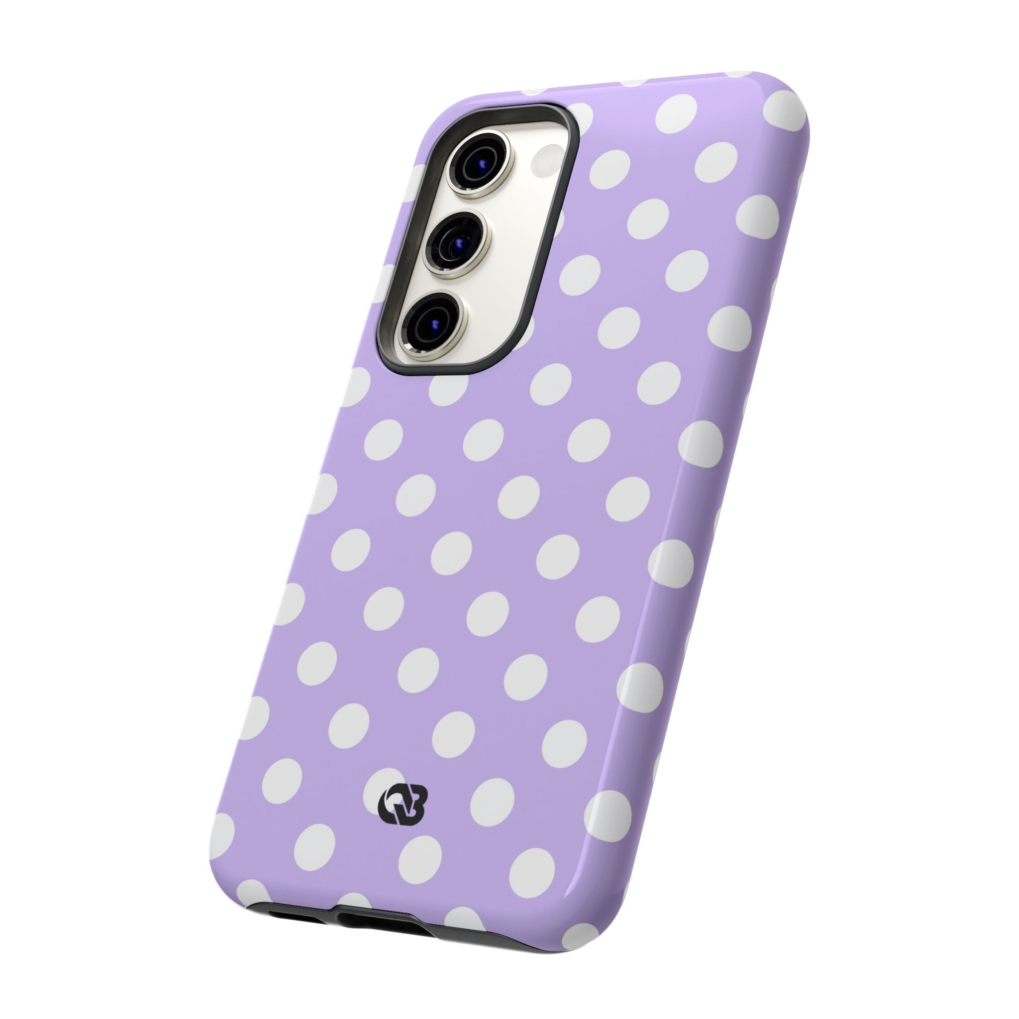 Lavender Polka Grid · Tough Θήκη για Samsung