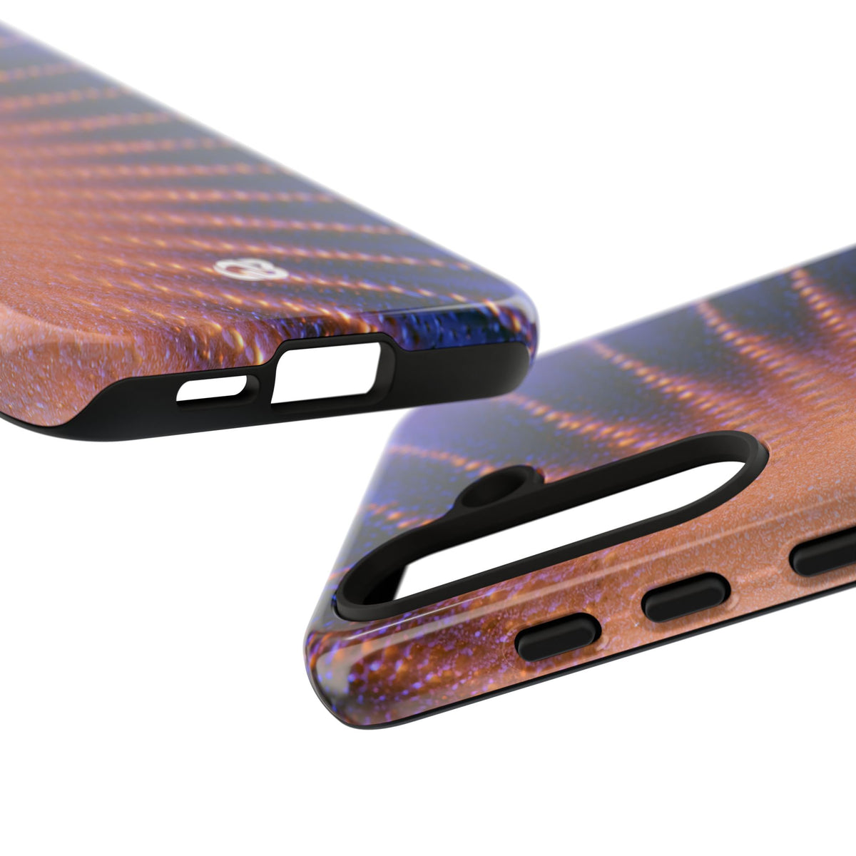 Luminous Aura Burst · Tough Phone Case for Samsung · Blue