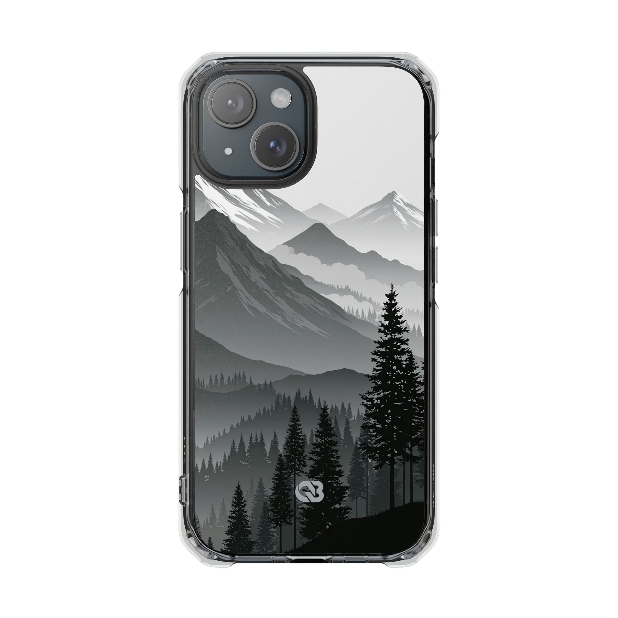 Grey Impact MagSafe Phone Case for iPhone - Granite Ridge Mist