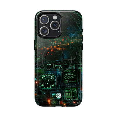 Tactical Avionics HUD · Tough 2.0 Magnetic Phone Case for iPhone · Green