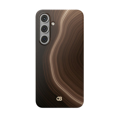 Brown Lite Phone Case for Samsung - Bronzed Canyon Relief