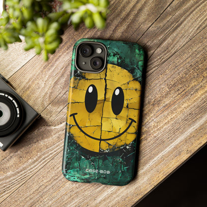 Knust Smiley iPhone 15 Plus Cover - Tough
