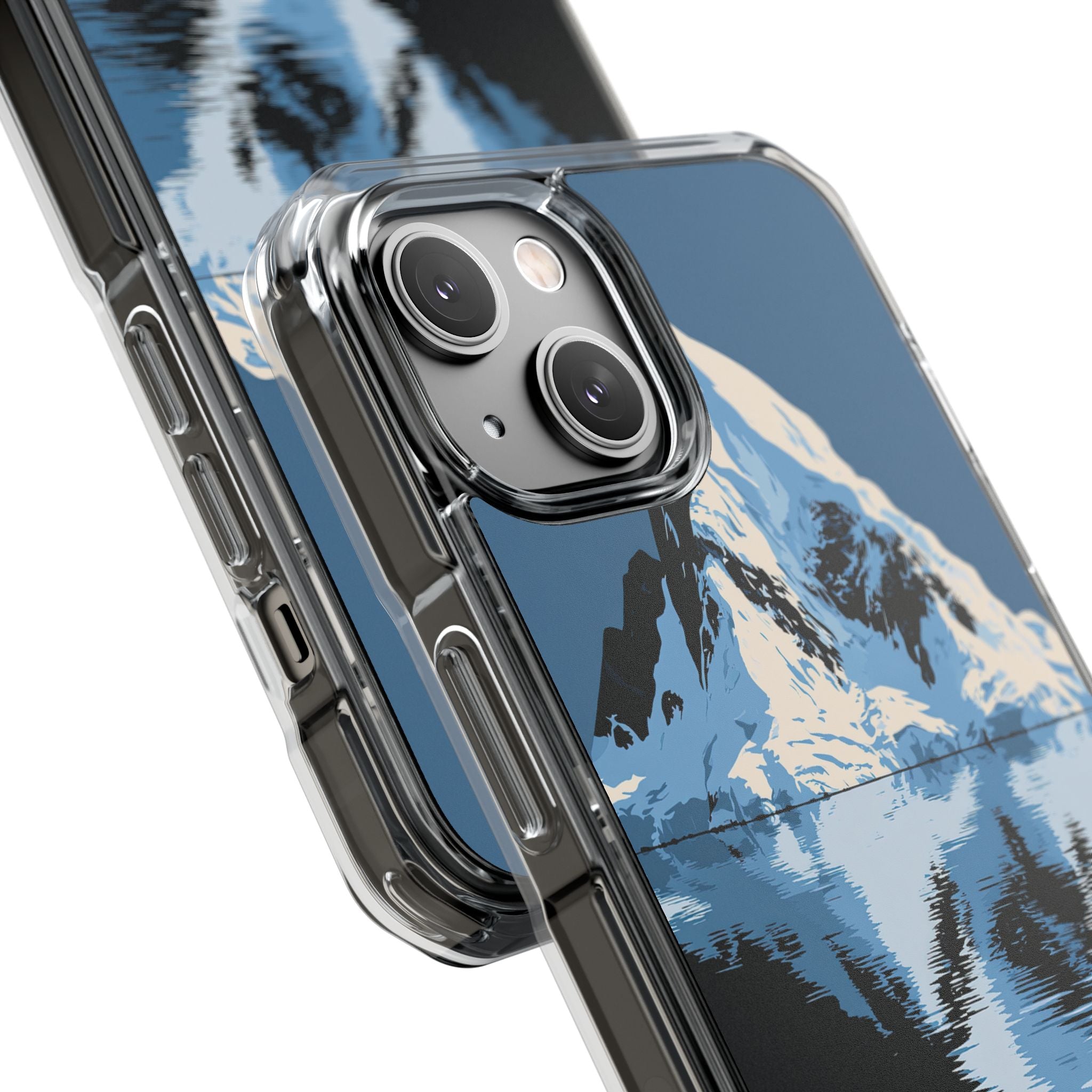 Blue Impact MagSafe Phone Case for iPhone - Arctic Summit Mirror