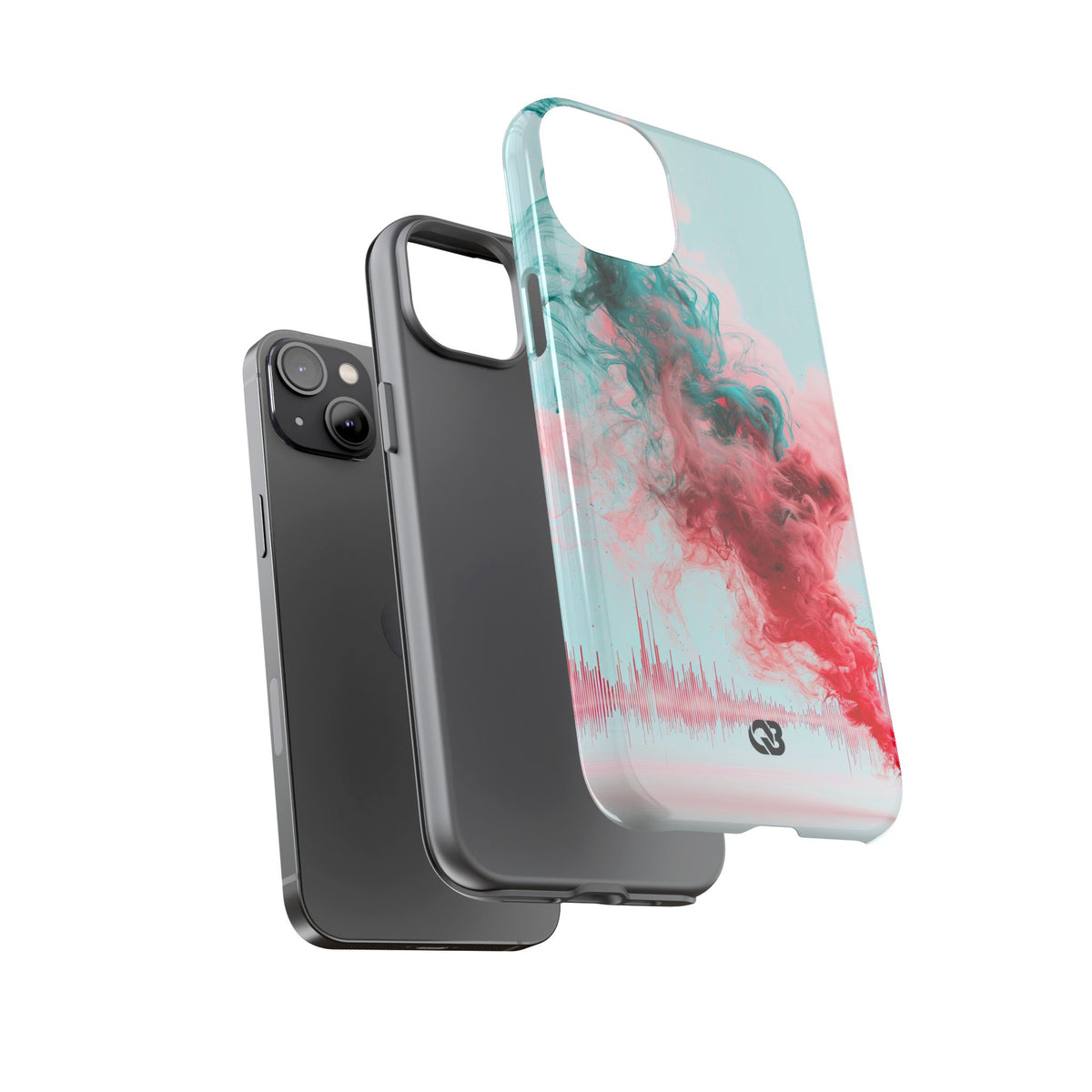 Sonic Bloom · Tough Phone Case for iPhone · Red
