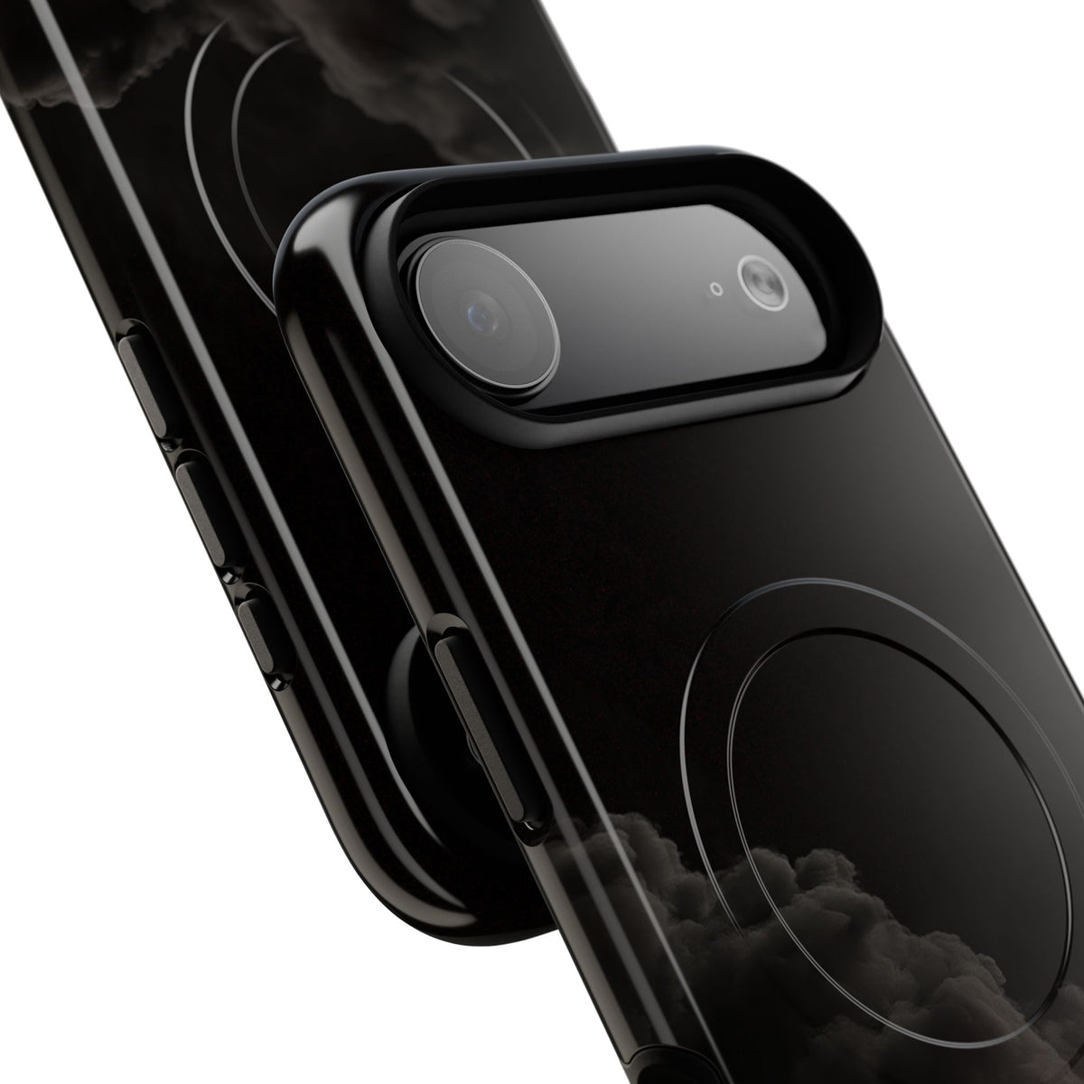 Crimson Fog Void · Tough 2.0 Magnetic Phone Case for iPhone · Black