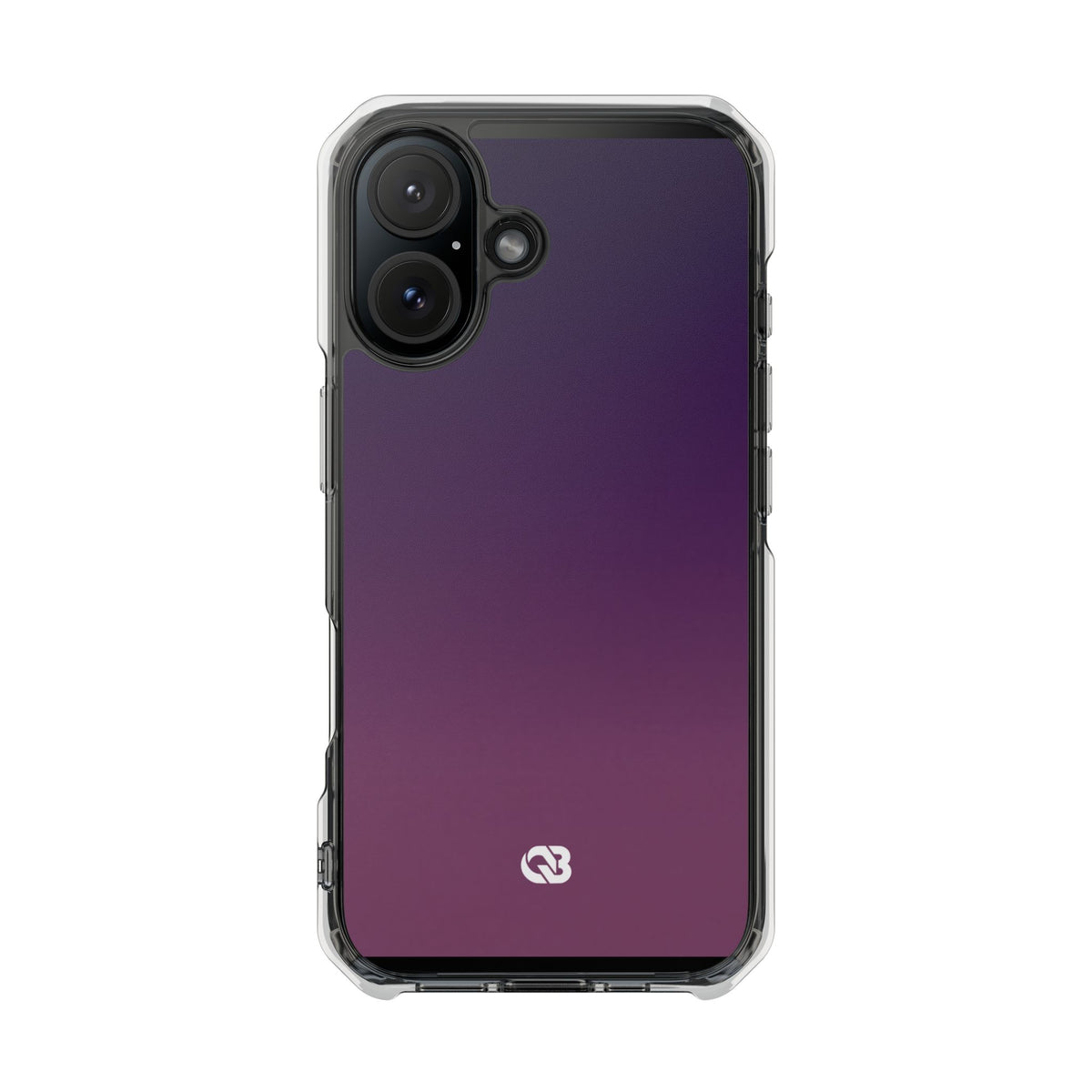 Velvet Dusk · Clear Impact Magnetic Phone Case for iPhone · Purple