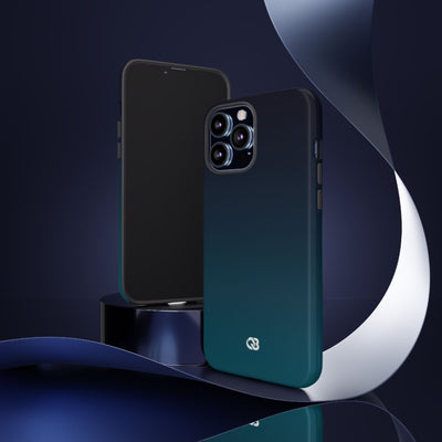 Abyssal Midnight · Tough Phone Case for iPhone · Blue