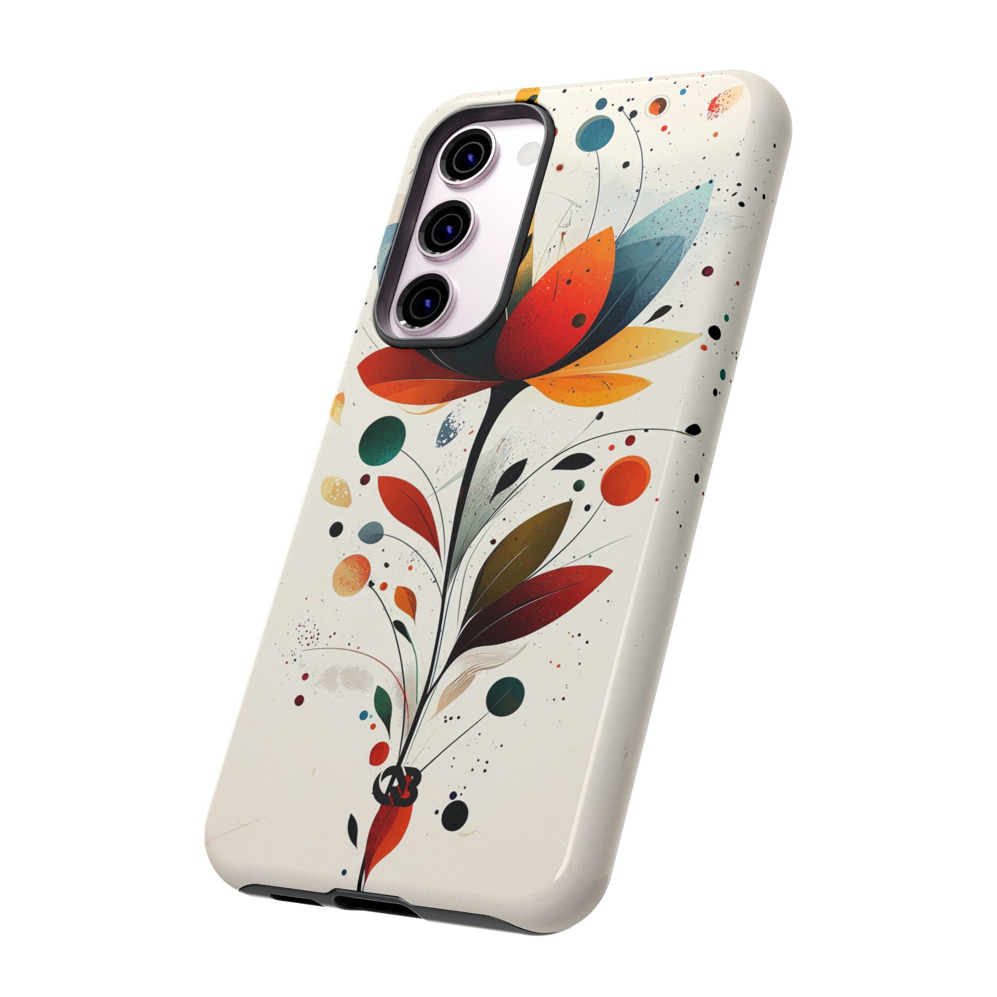 Burnt Petal Abstract · Tough Phone Case for Samsung