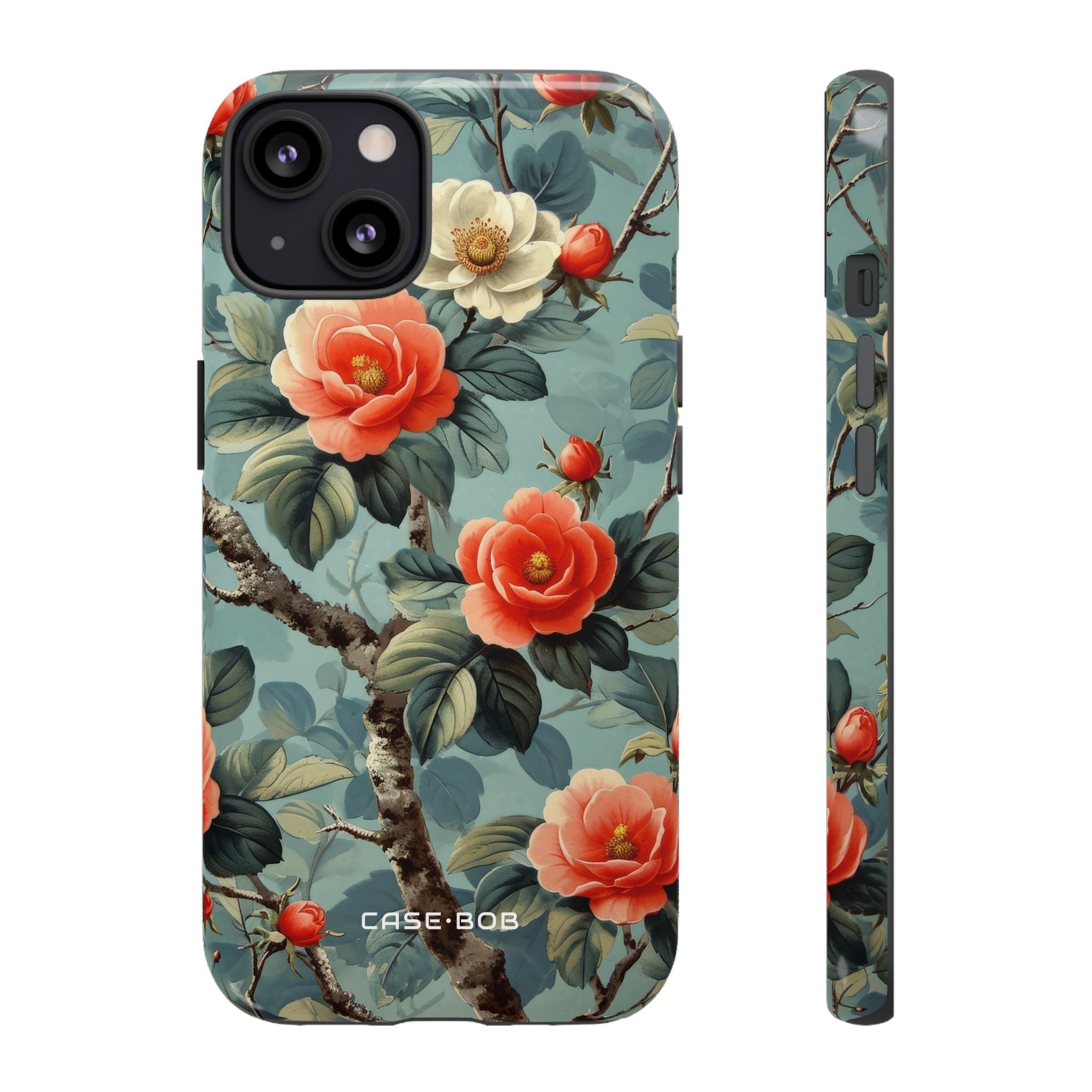 Coral Bloom iPhone 13 Case - Tough