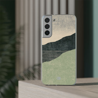 Green Lite Phone Case for Samsung - Moss Ridge Grain