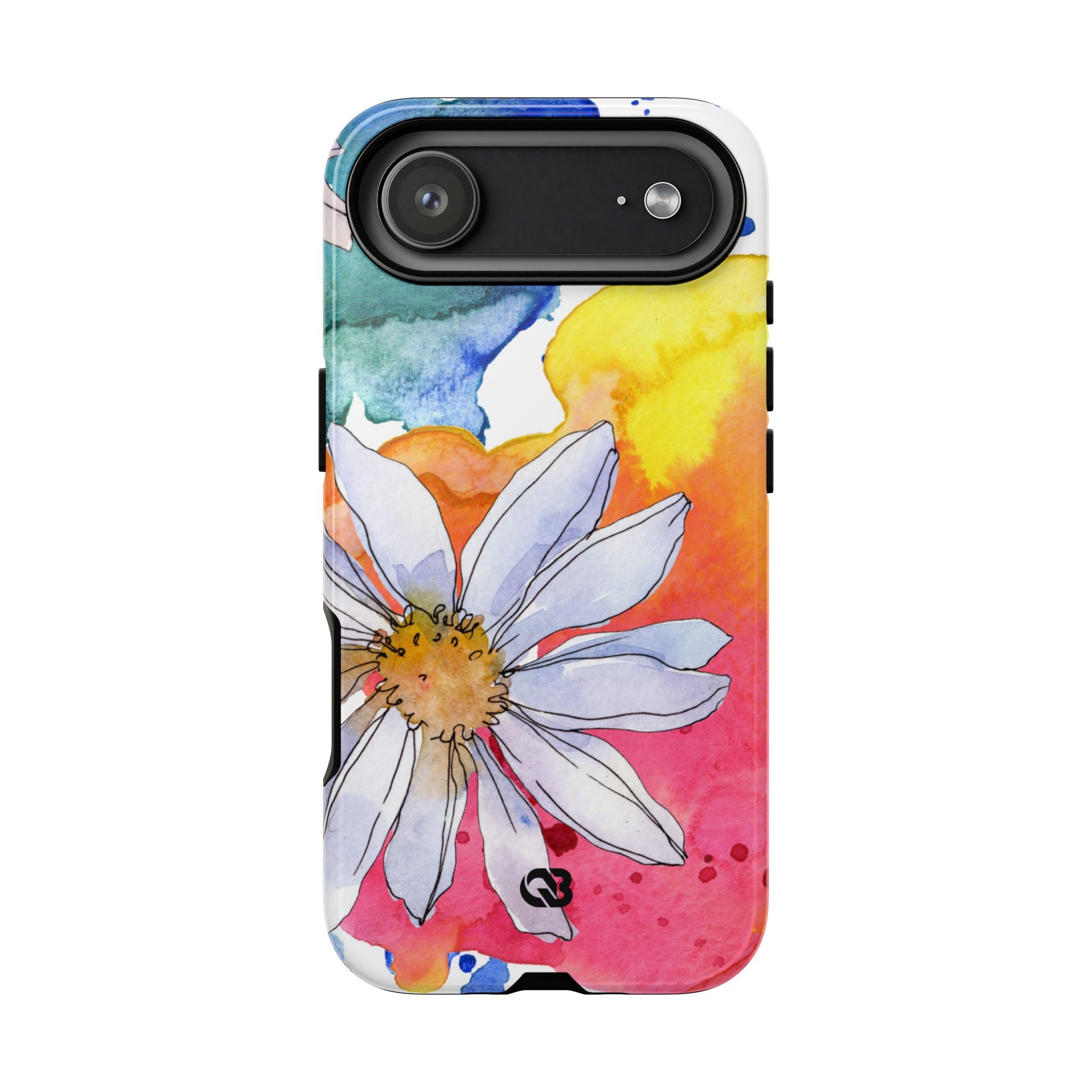Vivid Bloom Splatter · Tough Handyhülle für iPhone