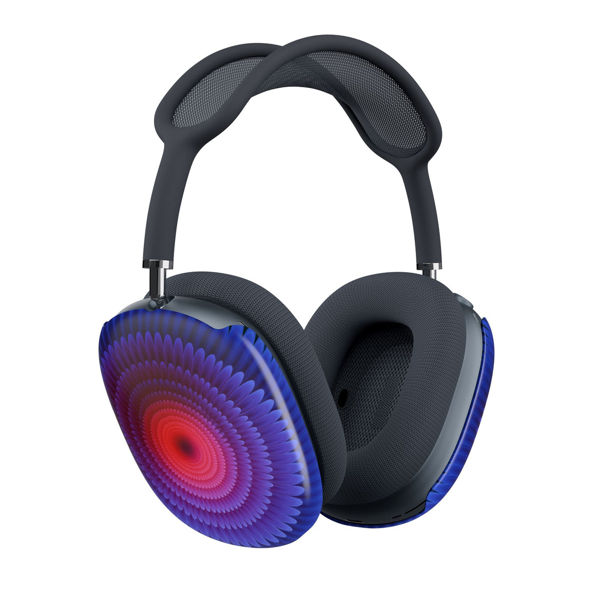 Radial Spectrum Bloom · Hard Case for AirPods Max · Blue