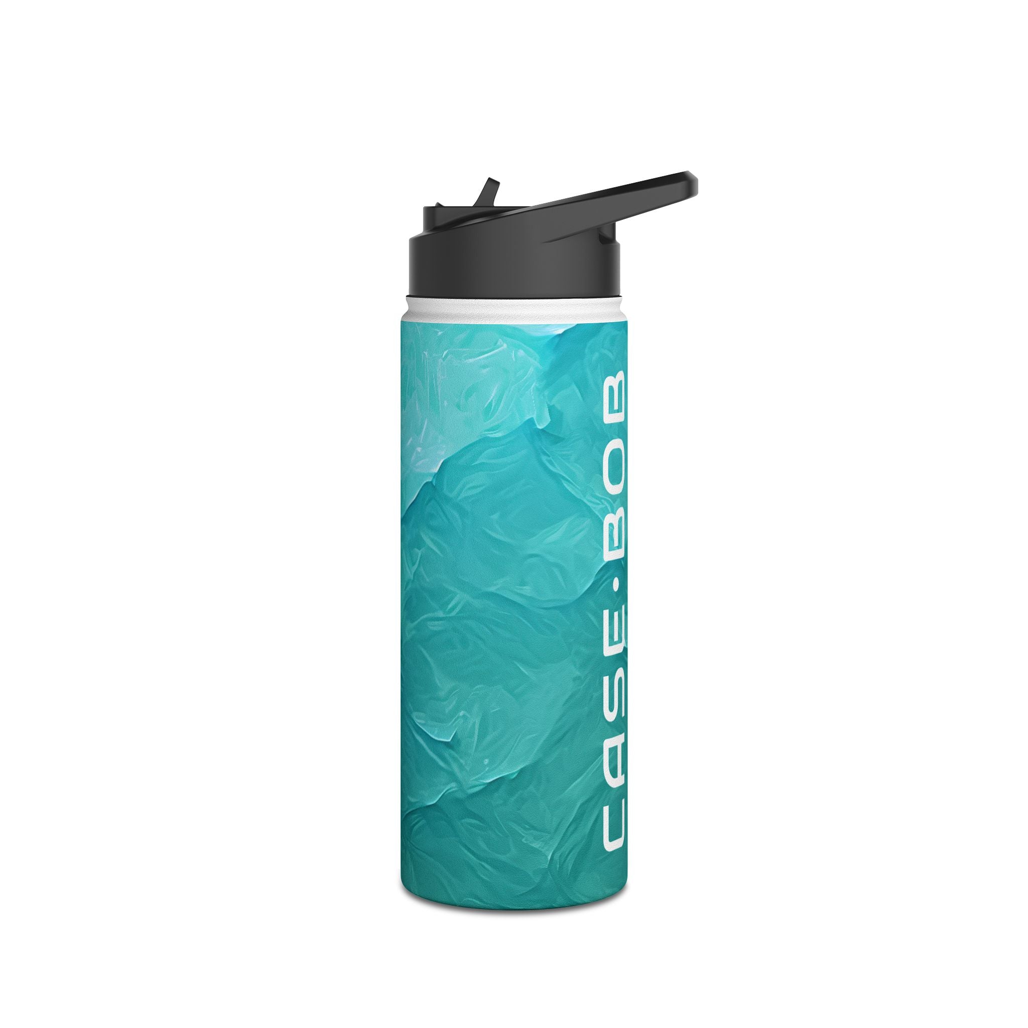 Teal Mists - Stainless Steel Water Bottle
