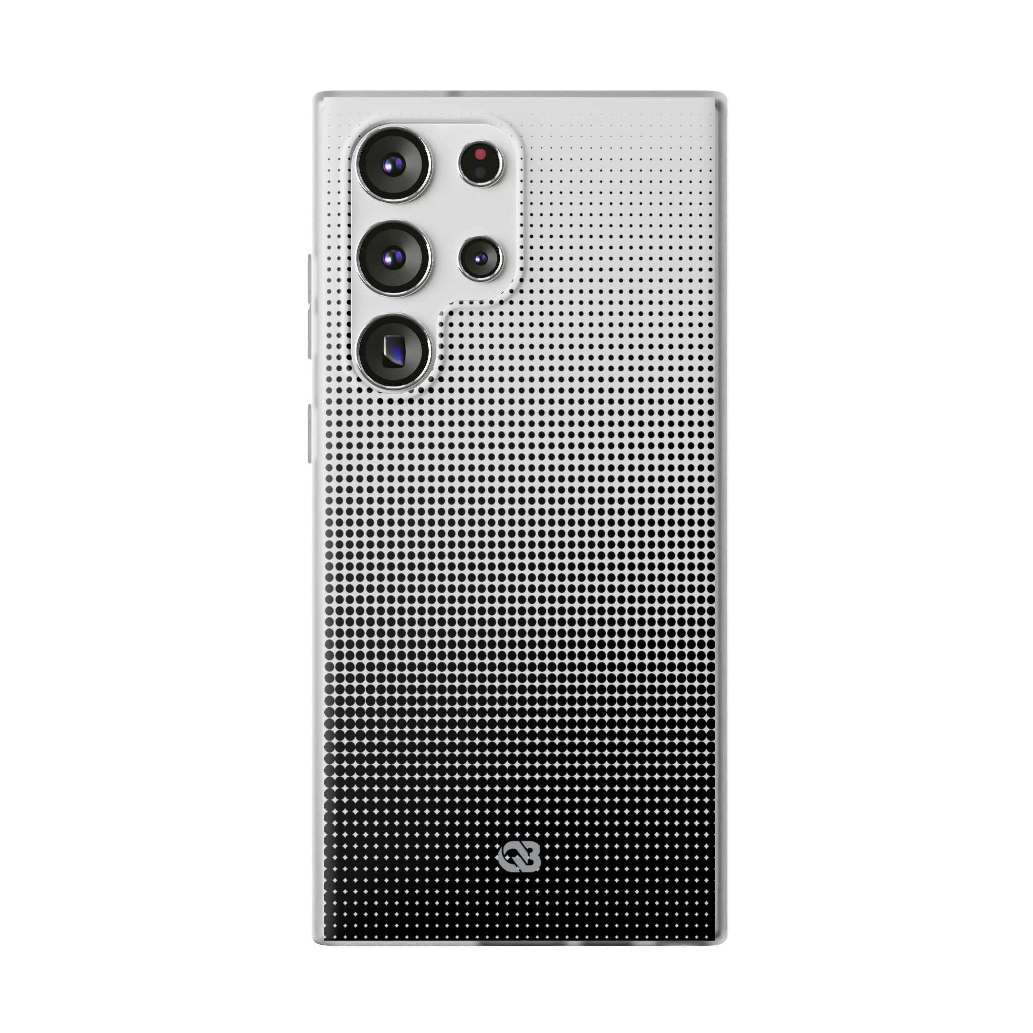 Black Lite Phone Case for Samsung - Obsidian Halftone Flux
