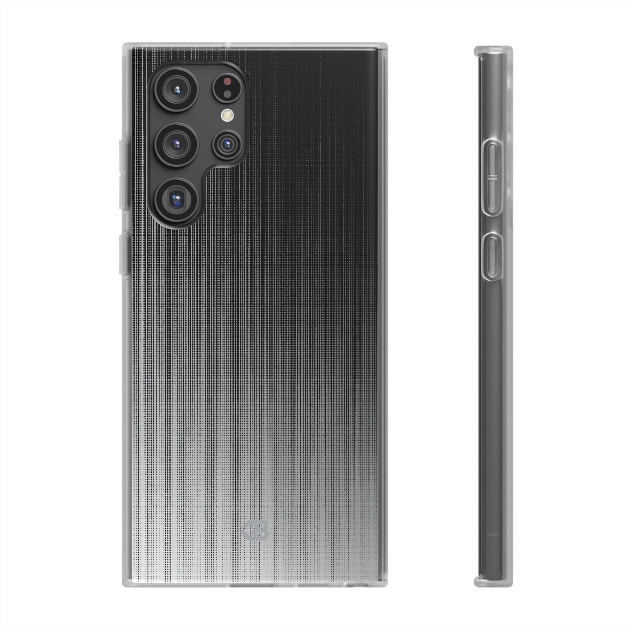 Grey Lite Phone Case for Samsung - Static Vertical Dither