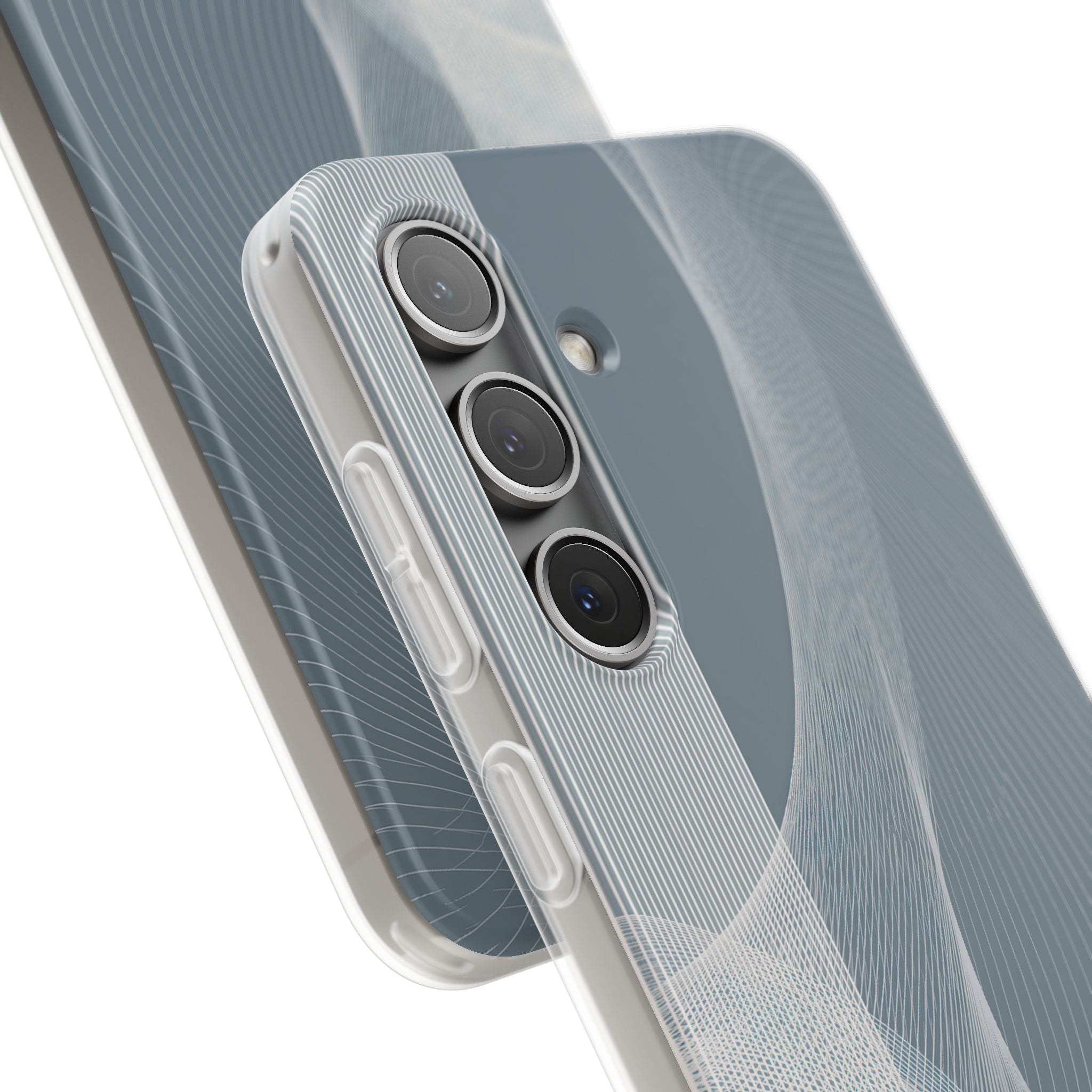 Grey Lite Phone Case for Samsung - Slate Mesh Horizon