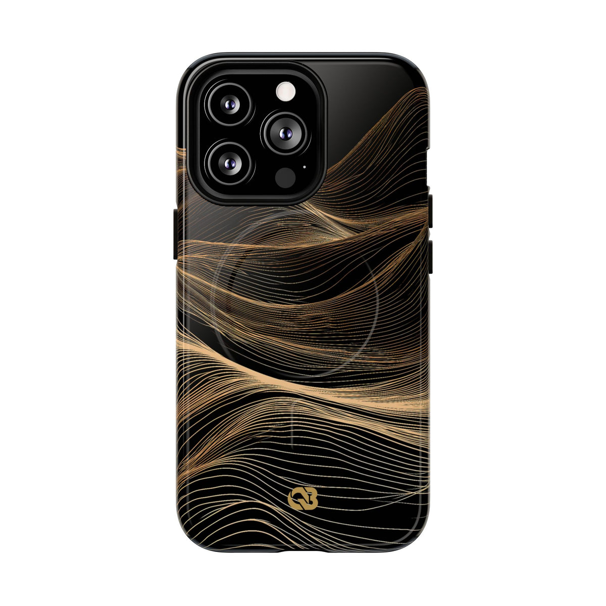 Gilded Ridge · Tough 2.0 Magnetic Phone Case for iPhone · Black