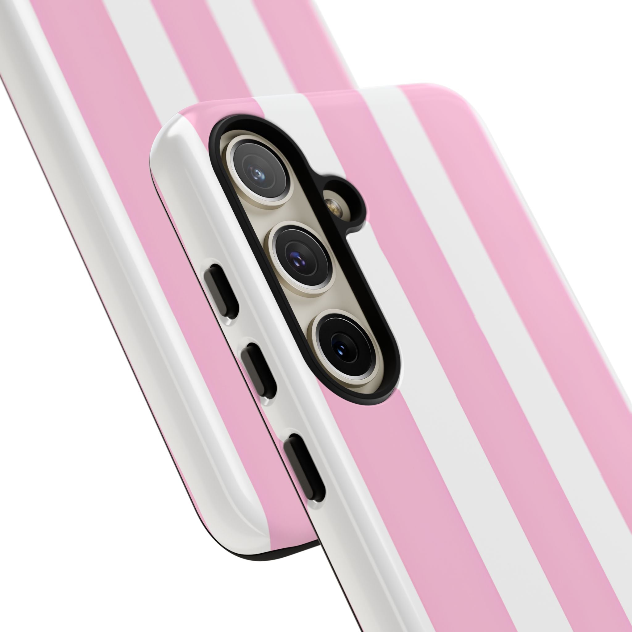 Soft Pink Stripe · Tough Phone Case for Samsung
