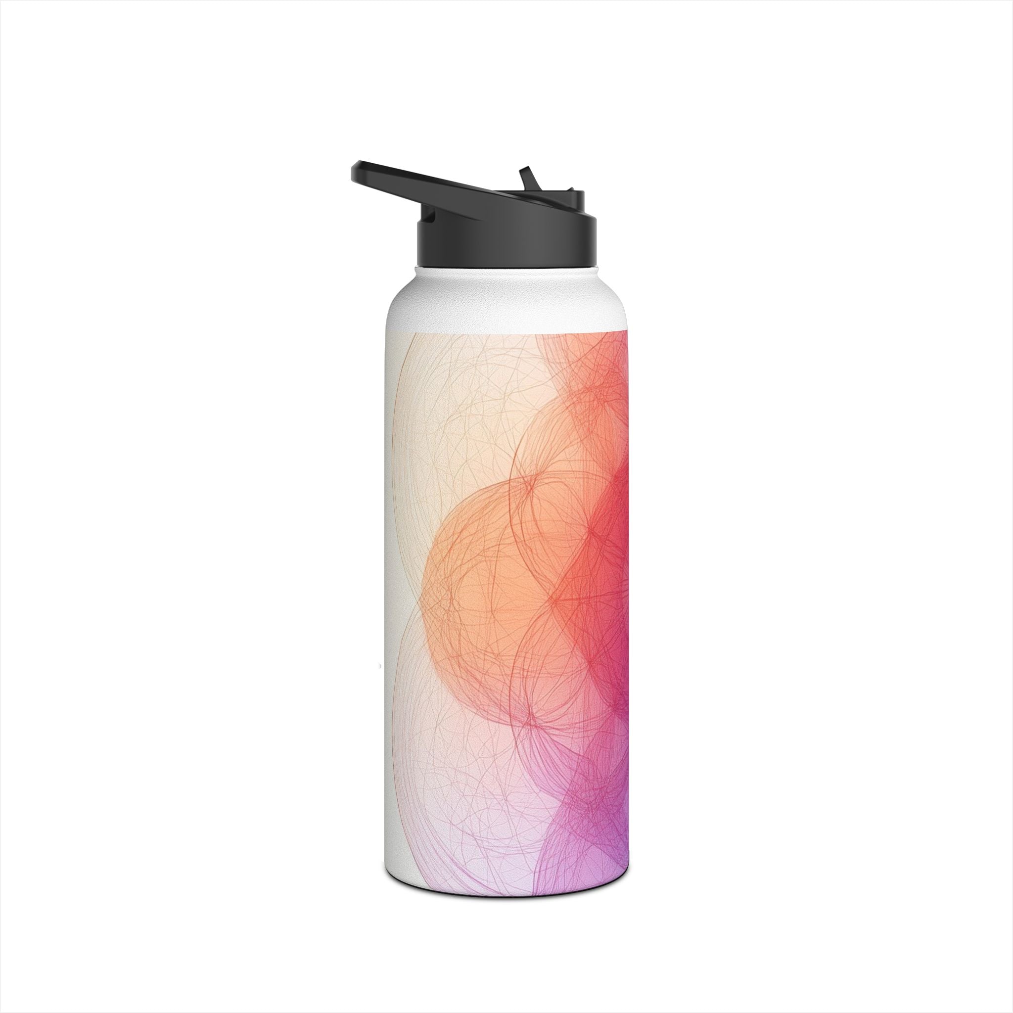 Flower Glow - Stainless Steel Water Bottle