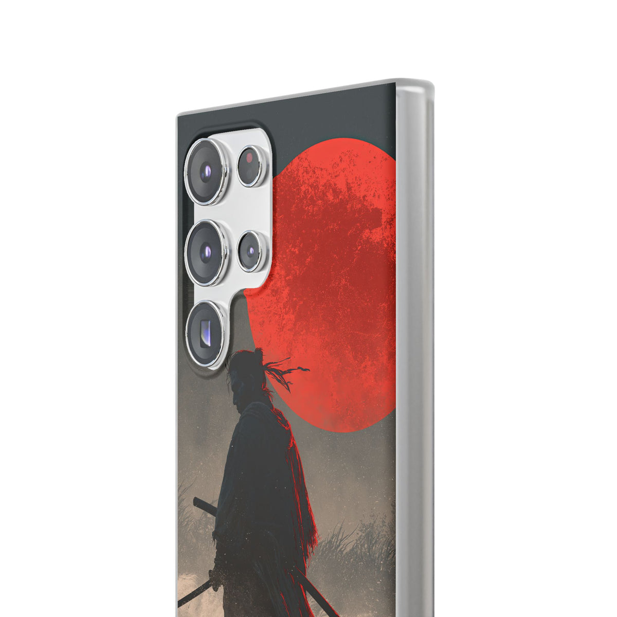 Crimson Moon Ronin · Lite Phone Case for Samsung · Black