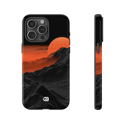 Solar Ridge Mesh · Tough Phone Case for iPhone · Black